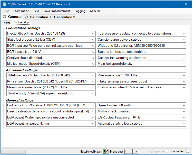 EngineSetup